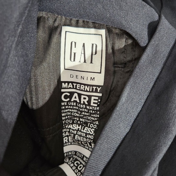 Gap NWT Favorite Jegging Black Maternity Jeans Size 26 / 2 Women's - Picture 9 of 9